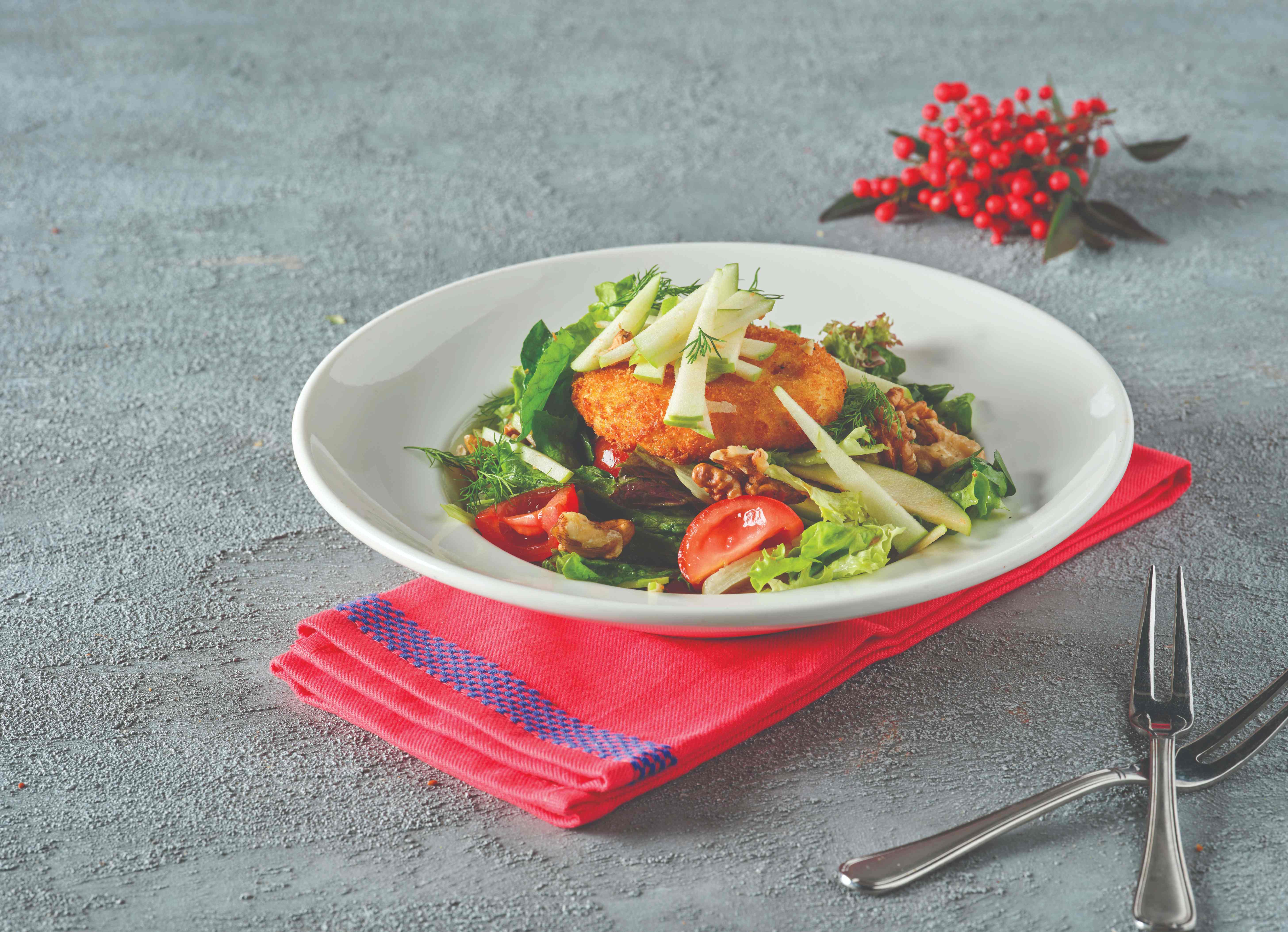 Çıtır Peynirli Salata